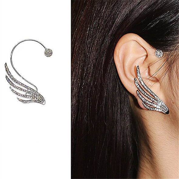 Brilliant Wings Sterling Silver Earrings