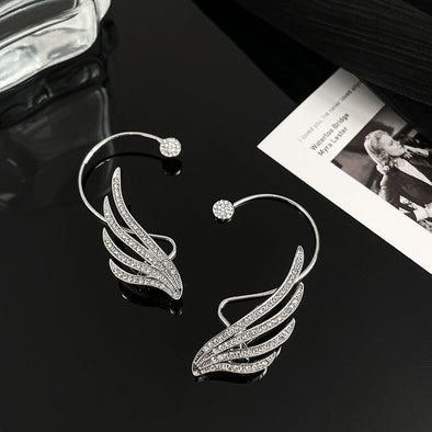 Brilliant Wings Sterling Silver Earrings