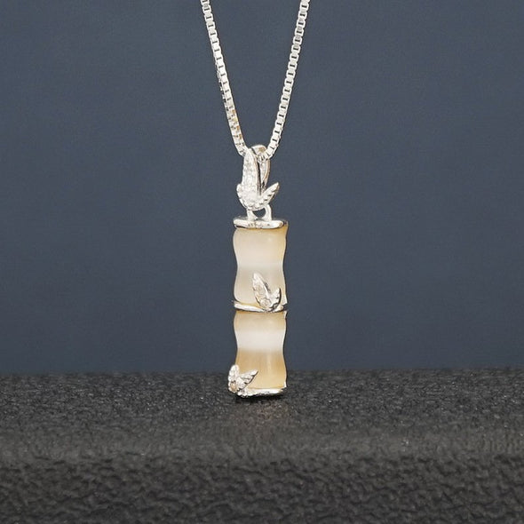 Luxe Bamboo Chain Pendant