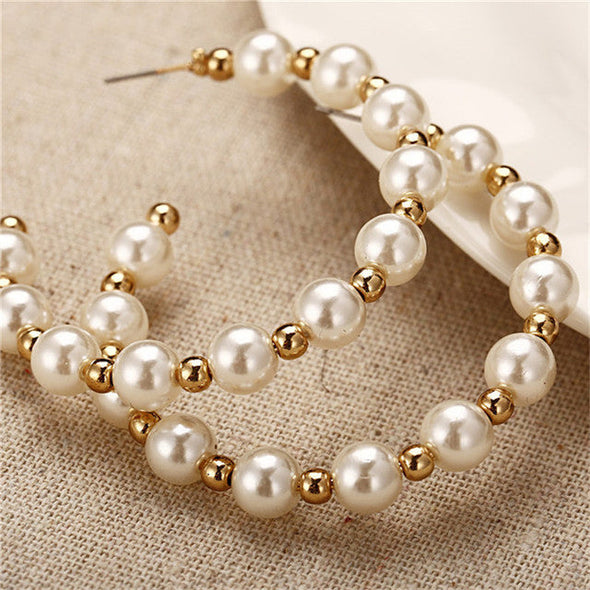 Pearl Long Earrings