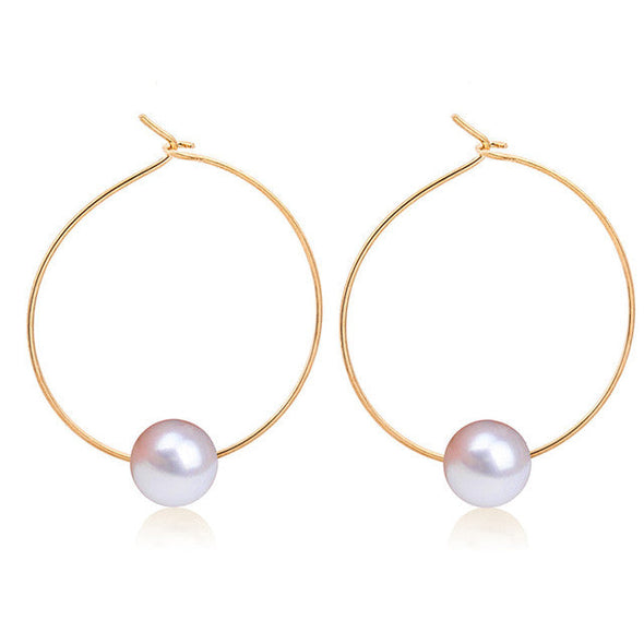 Pearl Long Earrings