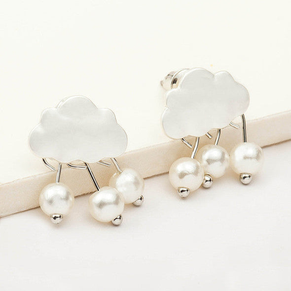 Pearl Long Earrings