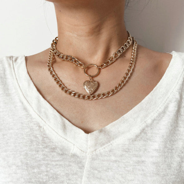 Heart of Pearls Necklace