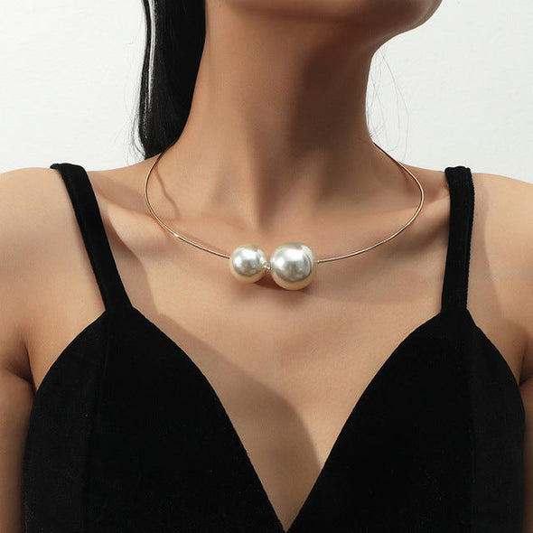 Pearl Round Choker