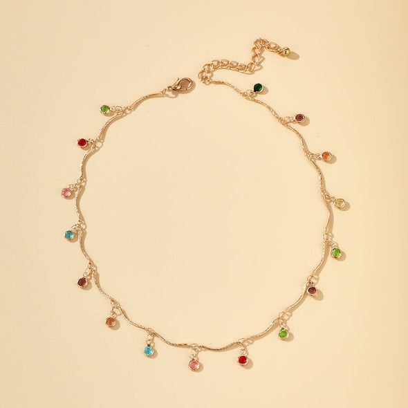 Bohemian Bead Choker